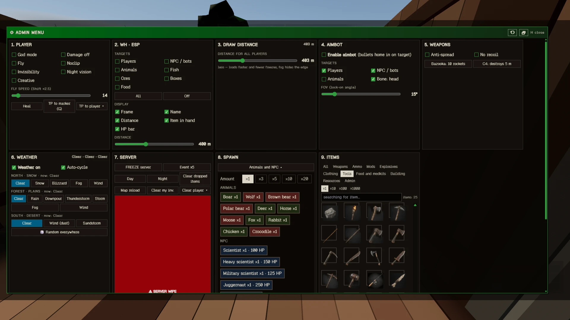 RUST: BETA V1.1: a moment in the game (1 of 4)