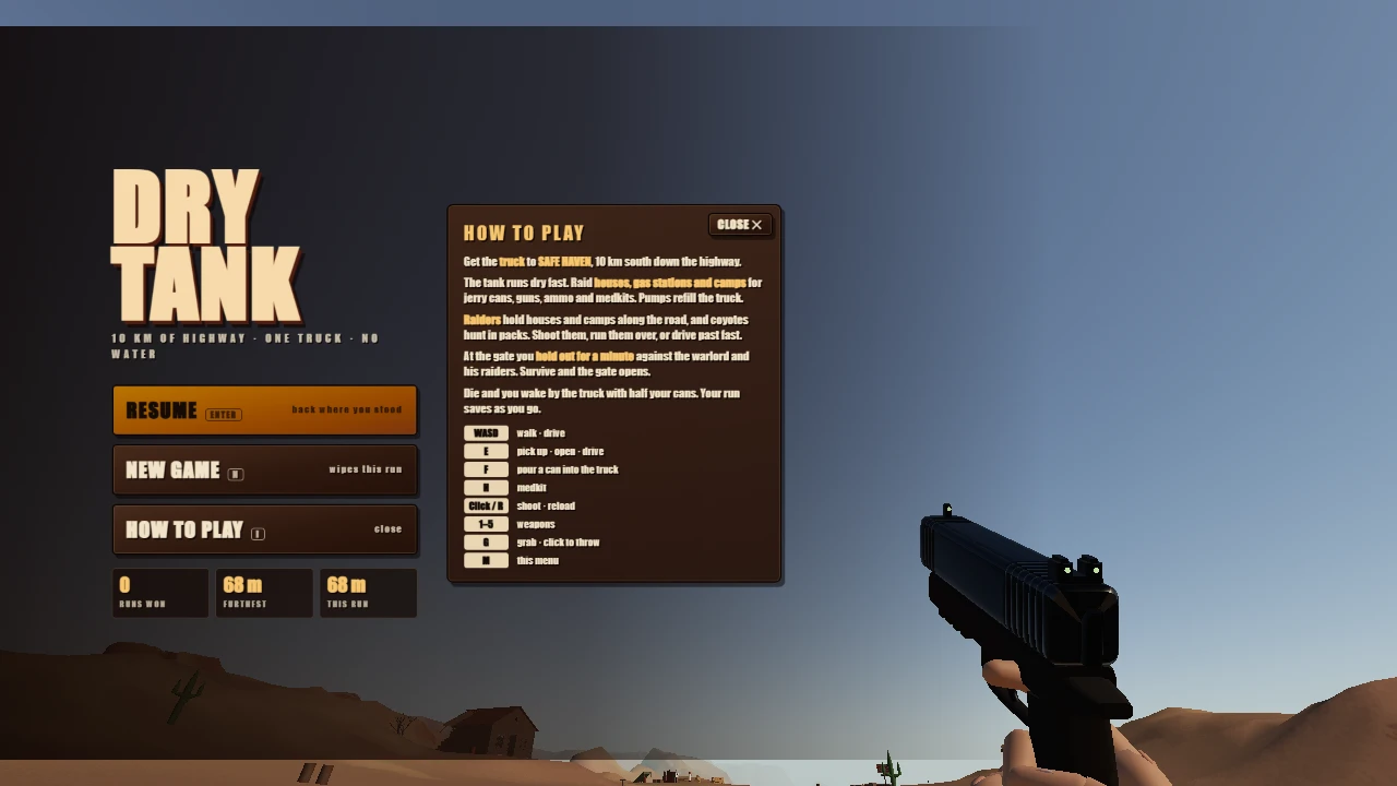 Dry Tank: a moment in the game (1 of 1)