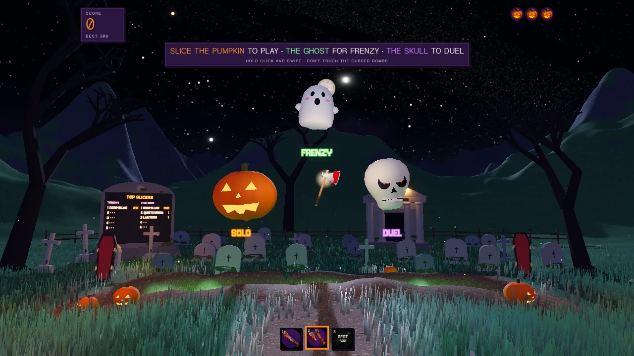 Slasher Night: a moment in the game (1 of 2)