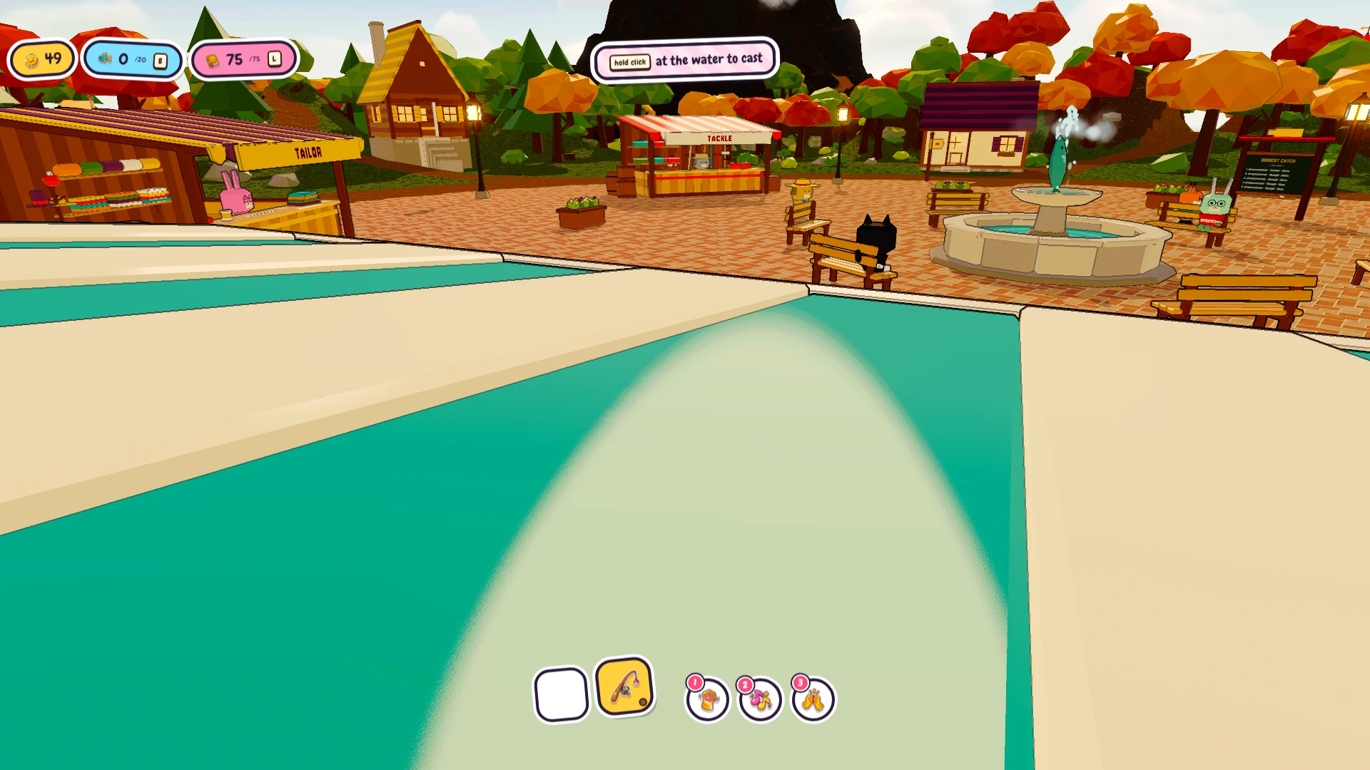 Lure Island: a moment in the game (1 of 1)