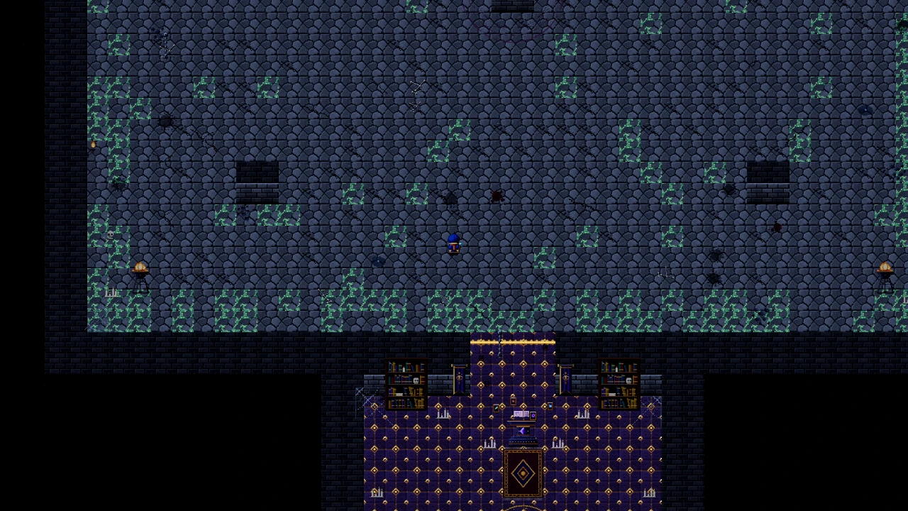 Wandcraft: Crypt of Combos: a moment in the game (1 of 2)
