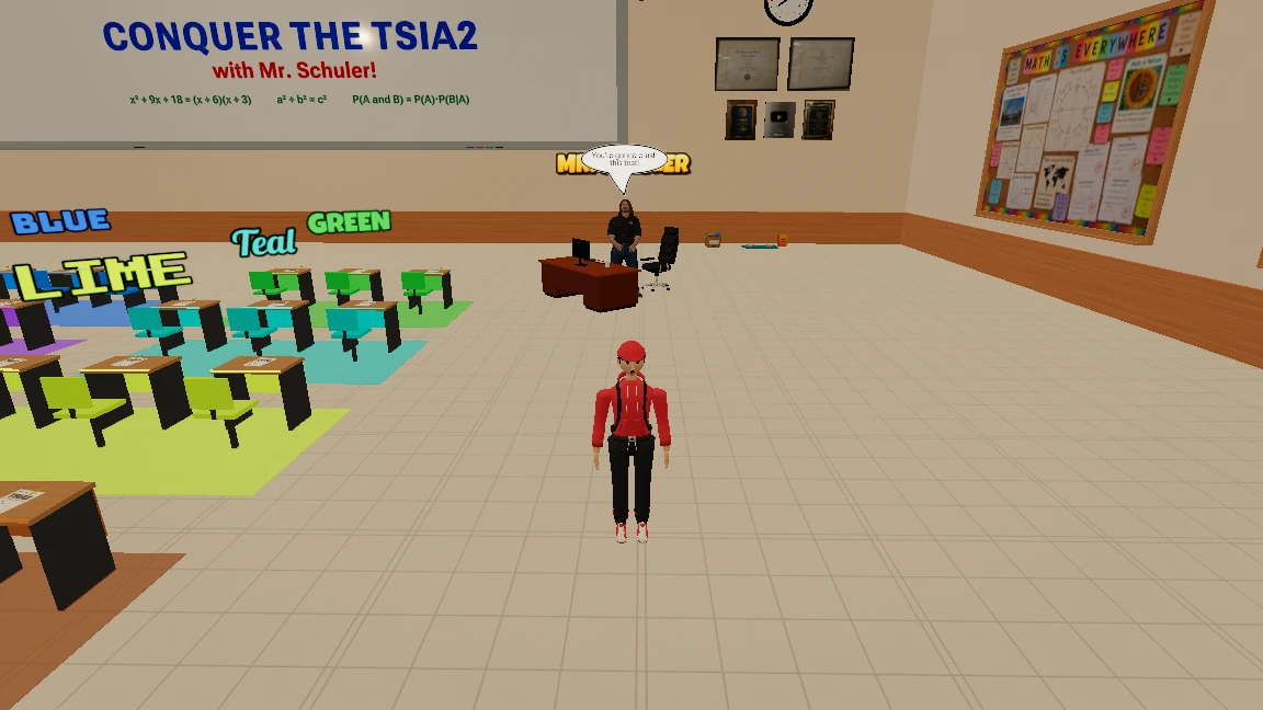 Conquer the TSIA2 with Mr. Schuler!: a moment in the game (1 of 3)
