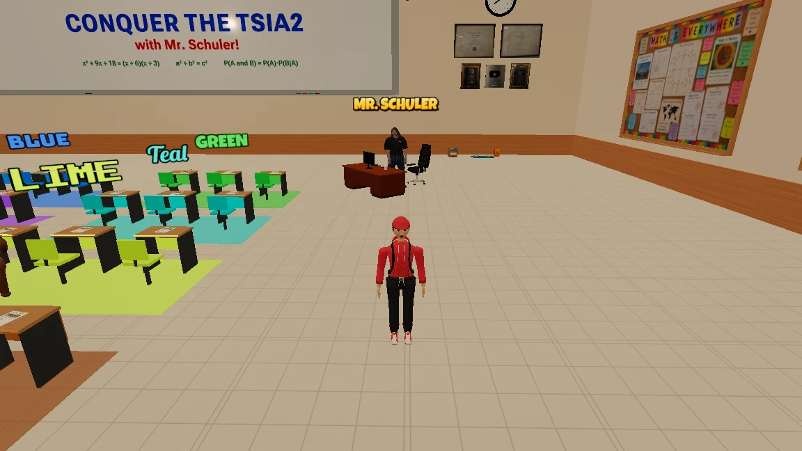 Conquer the TSIA2 with Mr. Schuler!: a moment in the game (2 of 3)