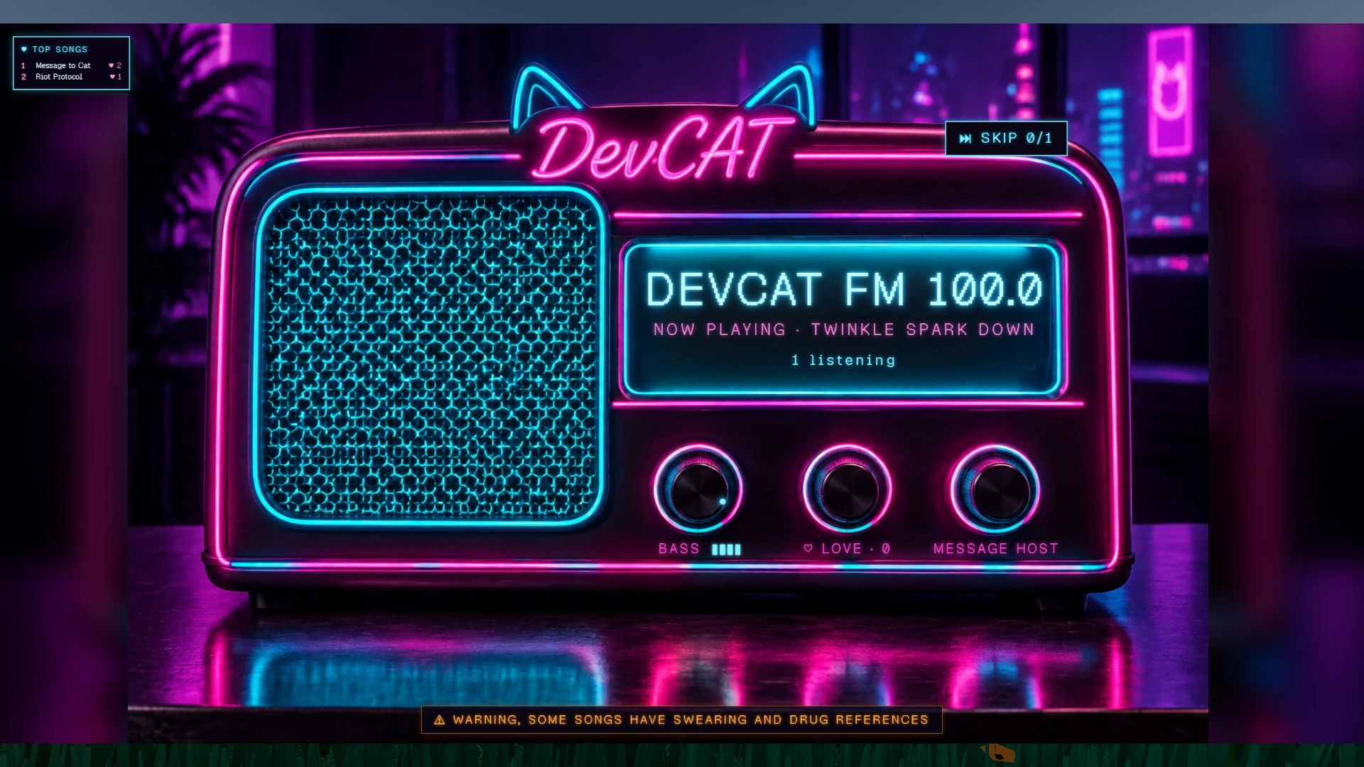 DevCAT FM: a moment in the game (3 of 8)
