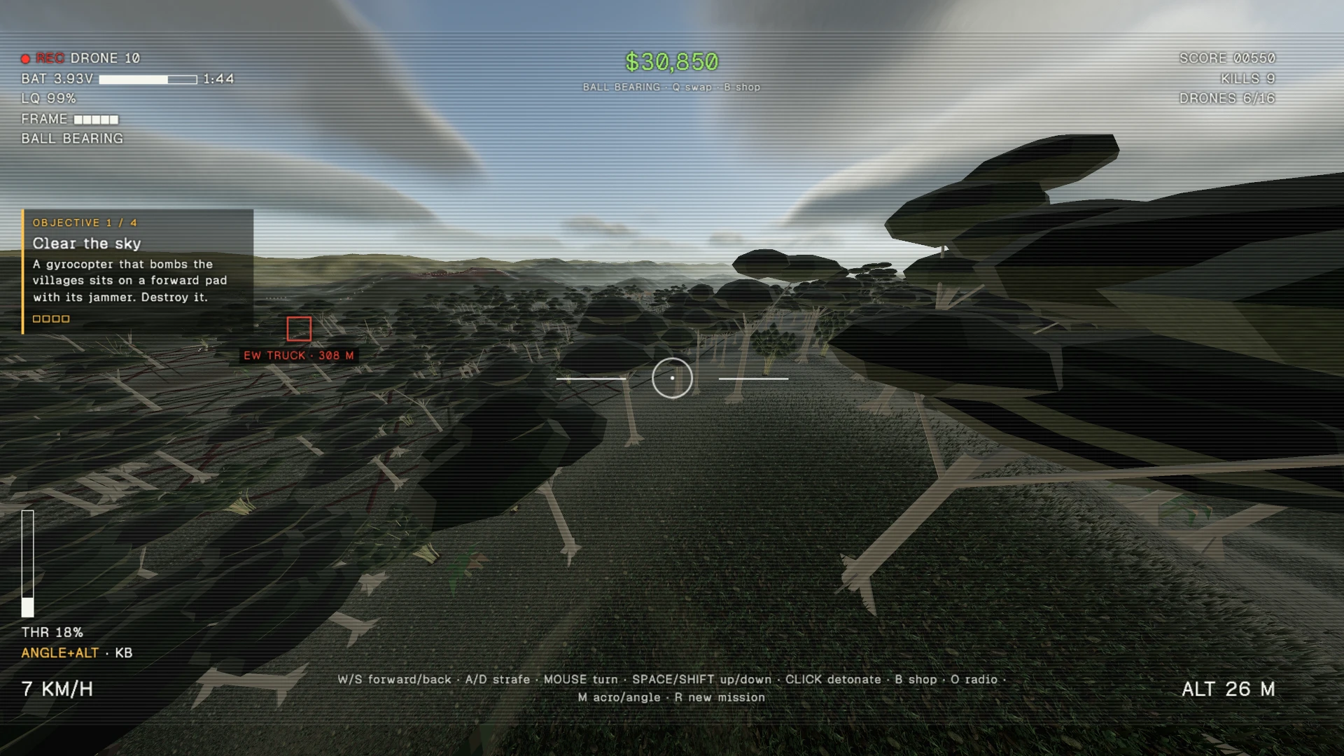 FPV Drone Sim: a moment in the game (1 of 1)