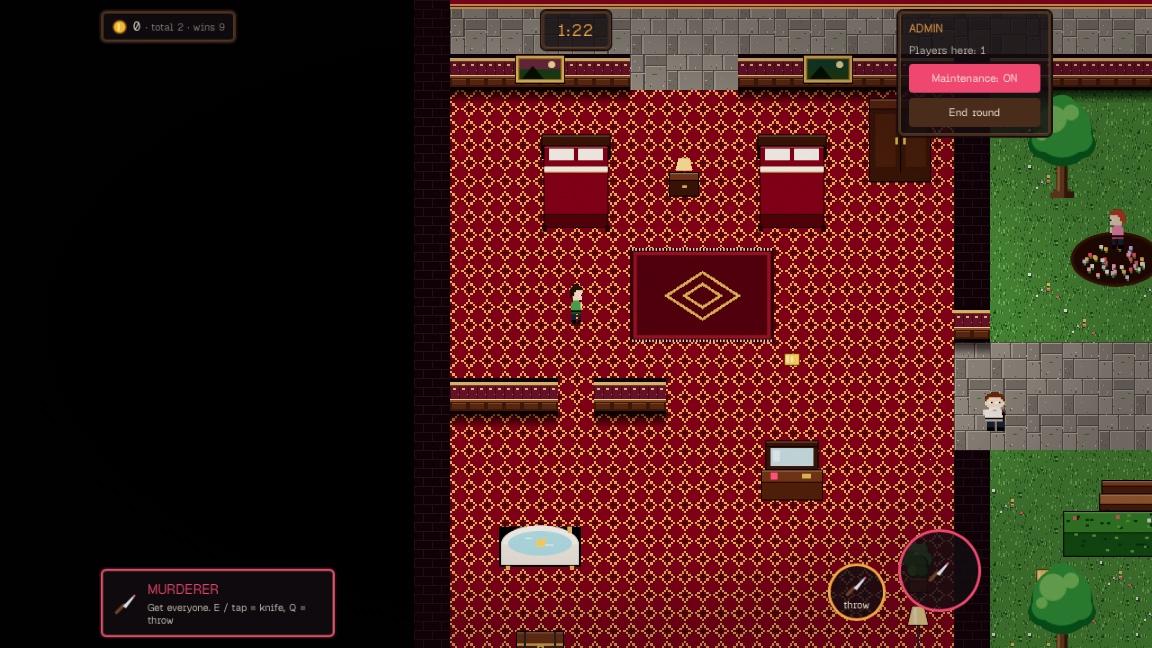 Murder at the Villa: a moment in the game (1 of 1)