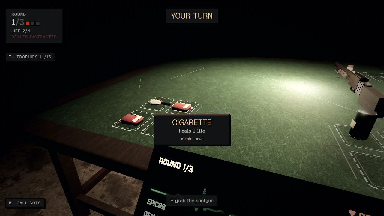 SpawnShott Roullete: a moment in the game (4 of 4)