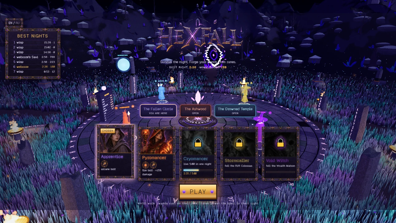 Hexfall: a moment in the game (1 of 1)