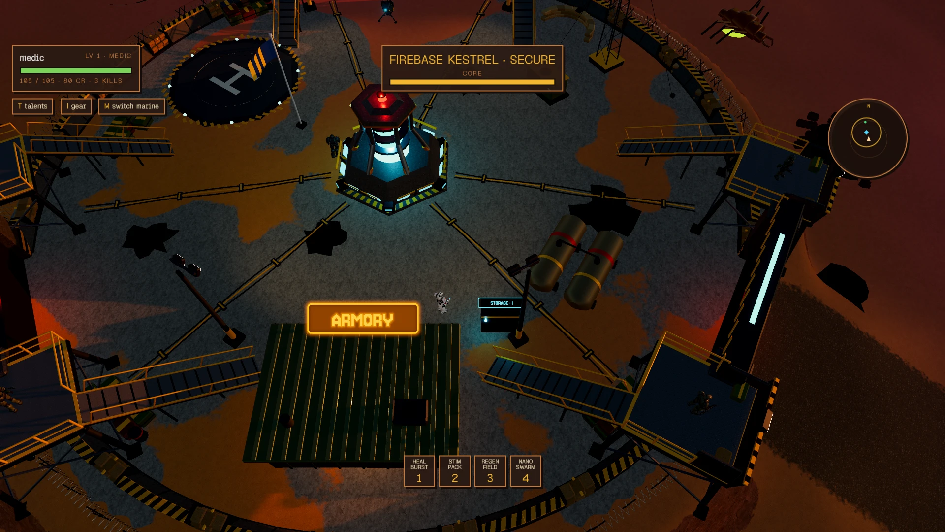 Kestrel: Bug War: a moment in the game (1 of 3)
