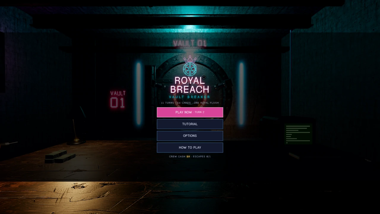 Royal Breach: Vault Breaker: a moment in the game (1 of 3)