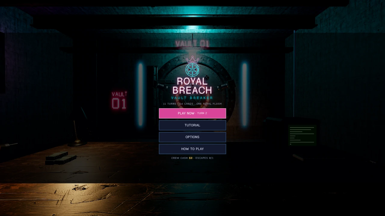 Royal Breach: Vault Breaker: a moment in the game (2 of 3)