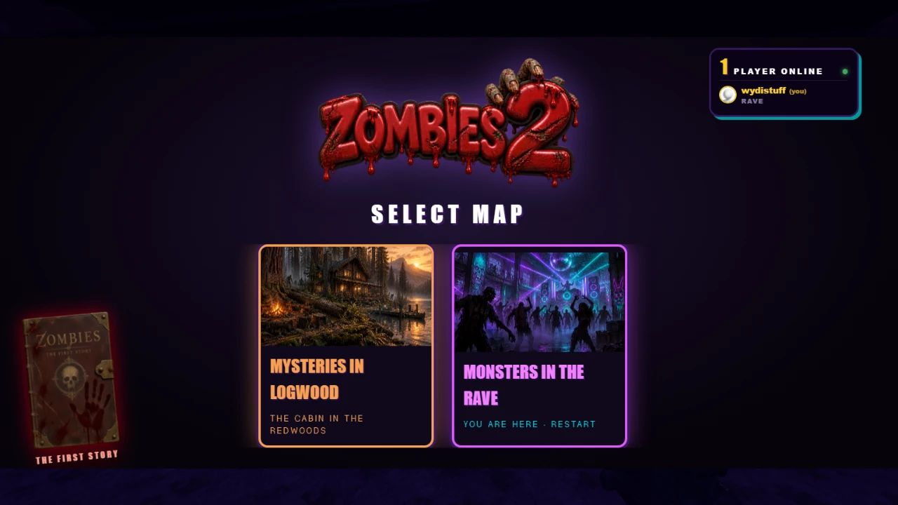 ZOMBIES 2 - PRE ALPHA: a moment in the game (1 of 1)