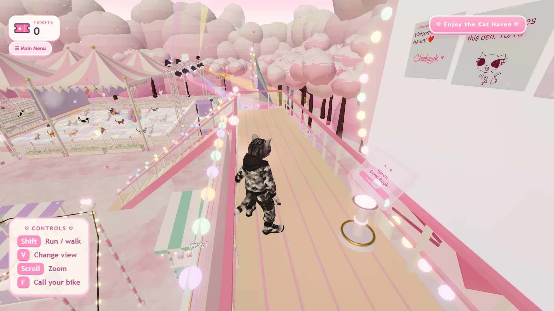 Cat Haven: a moment in the game (1 of 1)