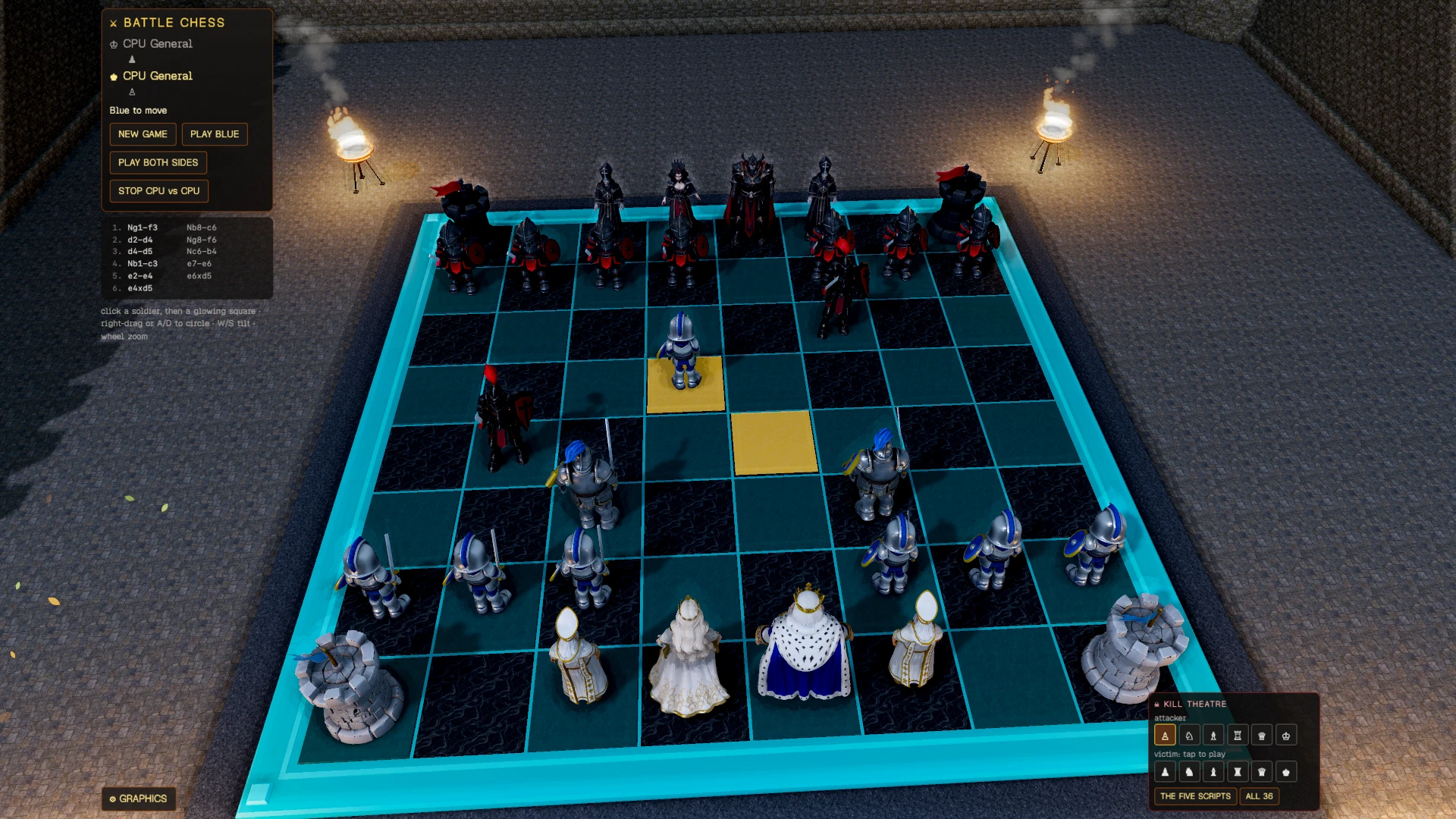 Battle Chess: a moment in the game (1 of 1)