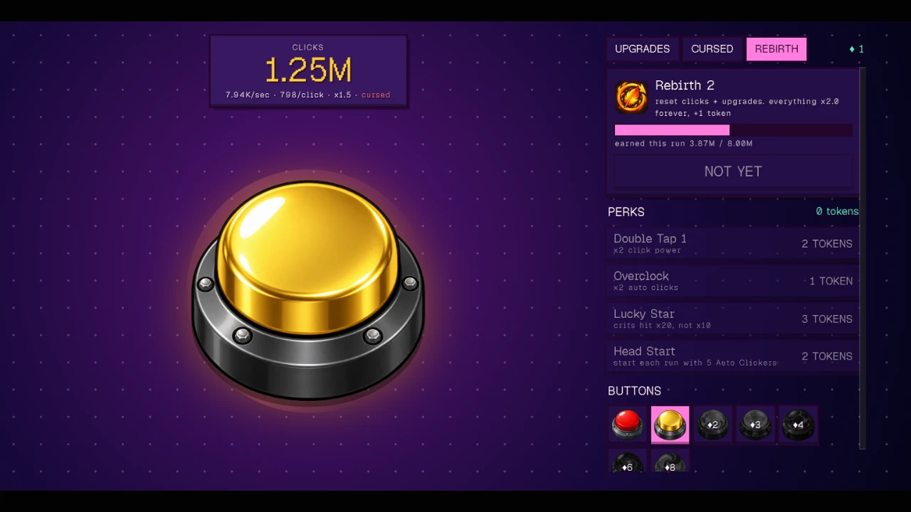 Clicker Sim: a moment in the game (2 of 2)