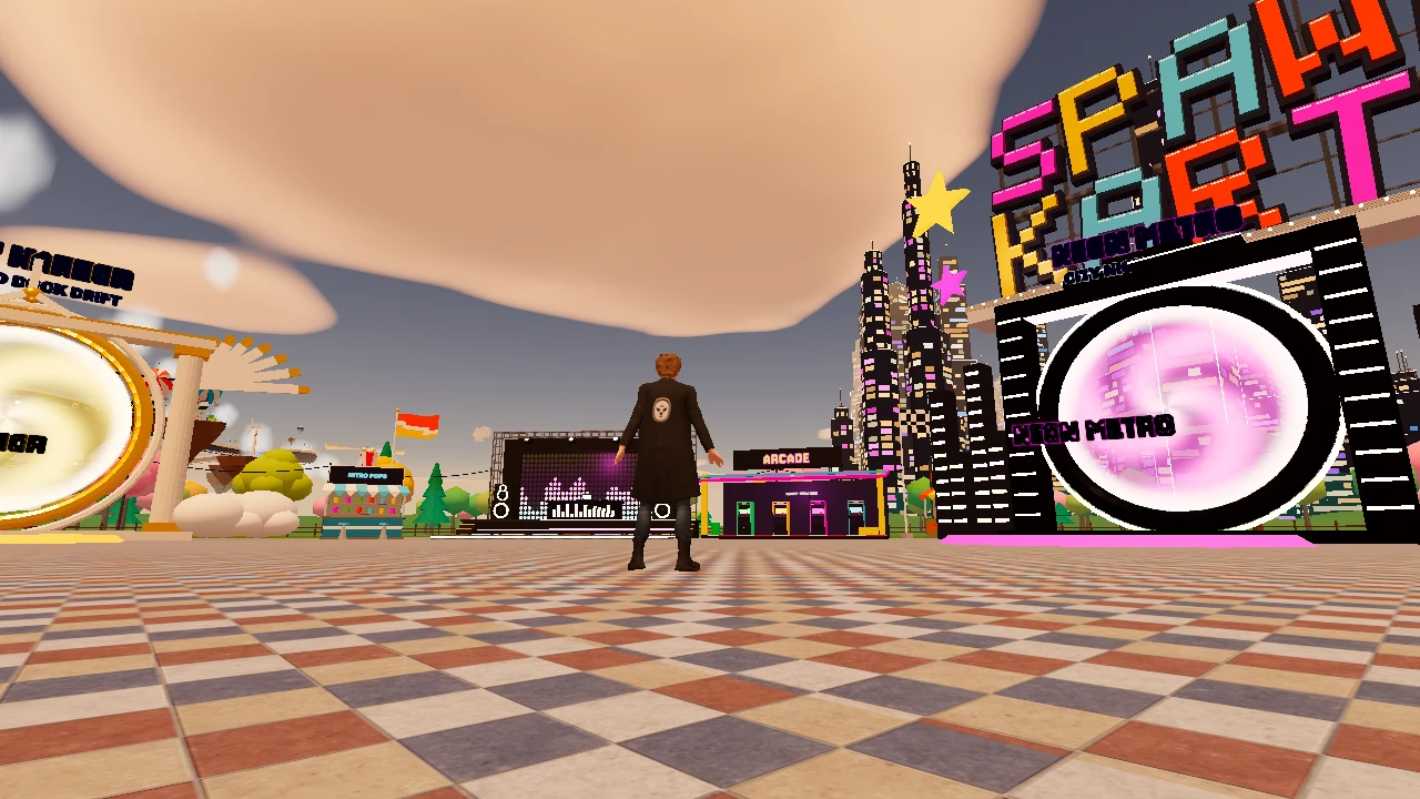 Spawn Karts: a moment in the game (2 of 3)