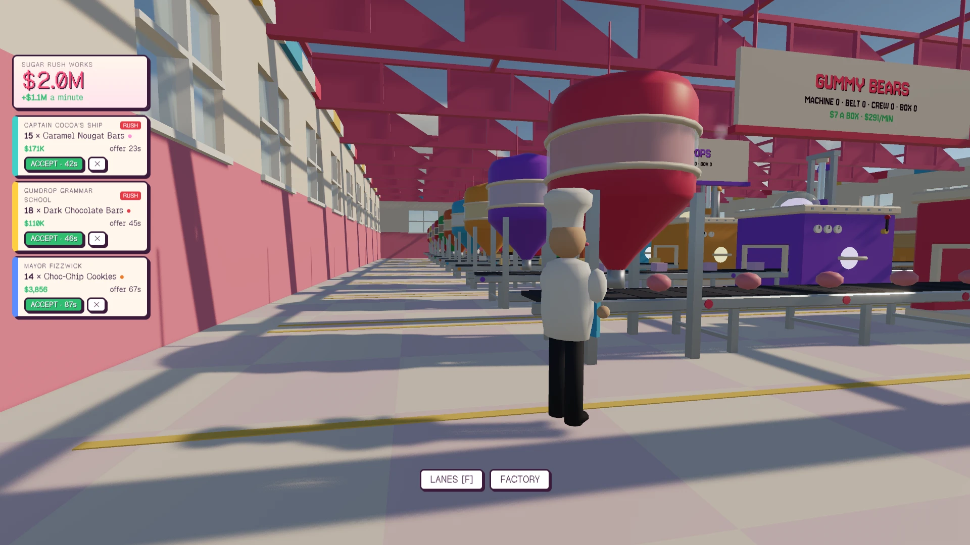 Sugar Rush Works: a moment in the game (5 of 5)