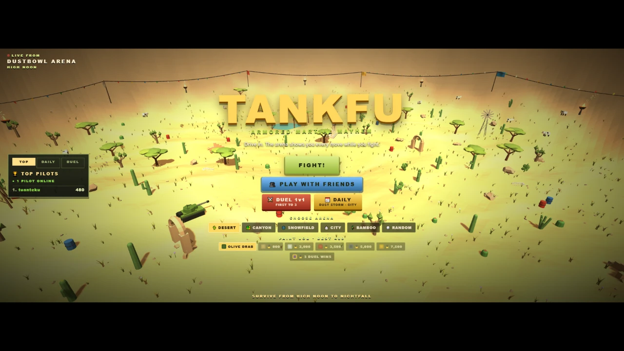 TANKFU: a moment in the game (1 of 5)