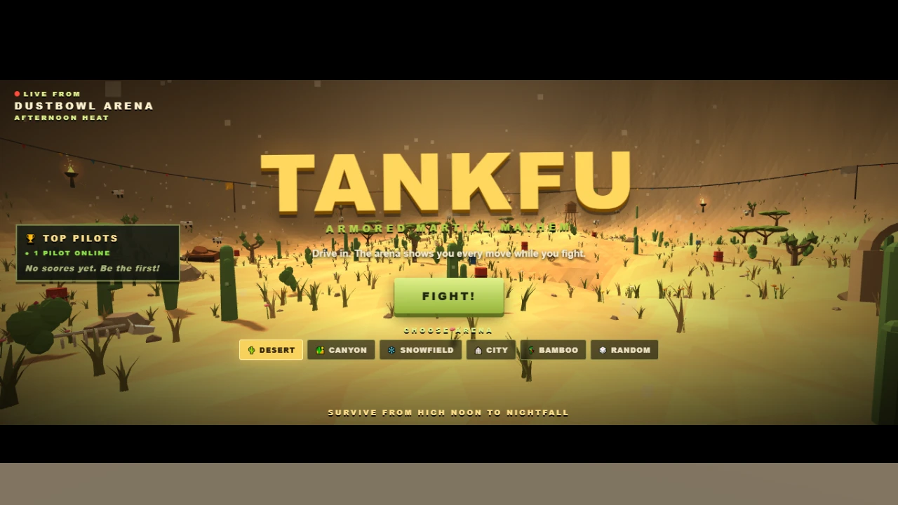 TANKFU: a moment in the game (1 of 2)