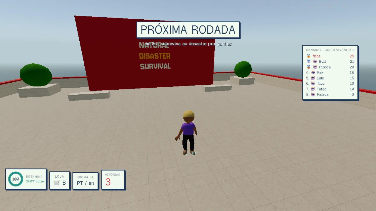 Natural Disaster Survival: a moment in the game (1 of 1)