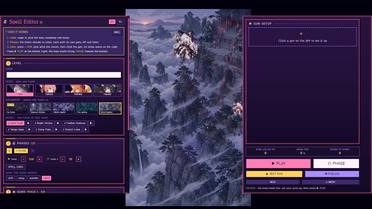 Moon Sakura: a moment in the game (1 of 3)