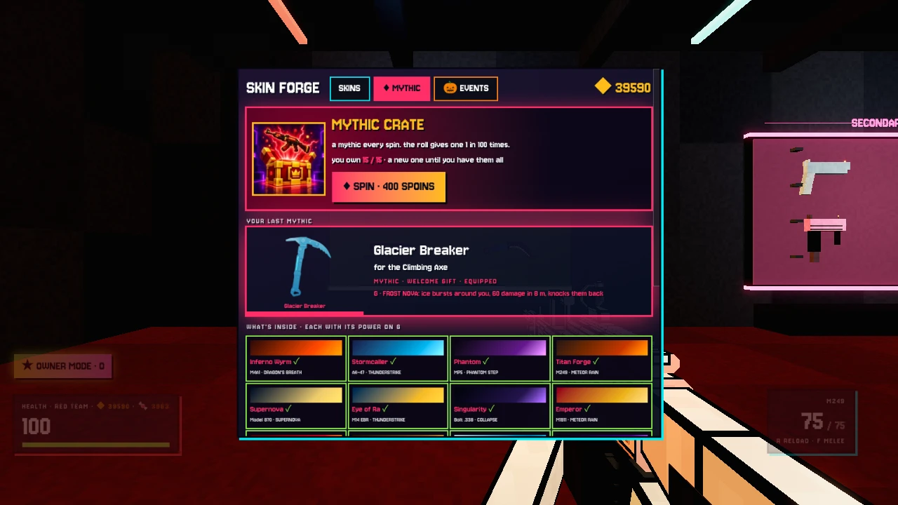 Pixel Strike: a moment in the game (5 of 8)
