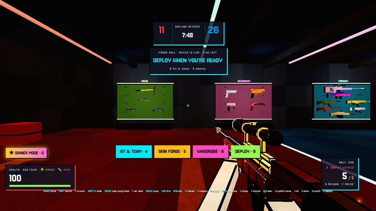 Pixel Strike: a moment in the game (7 of 8)