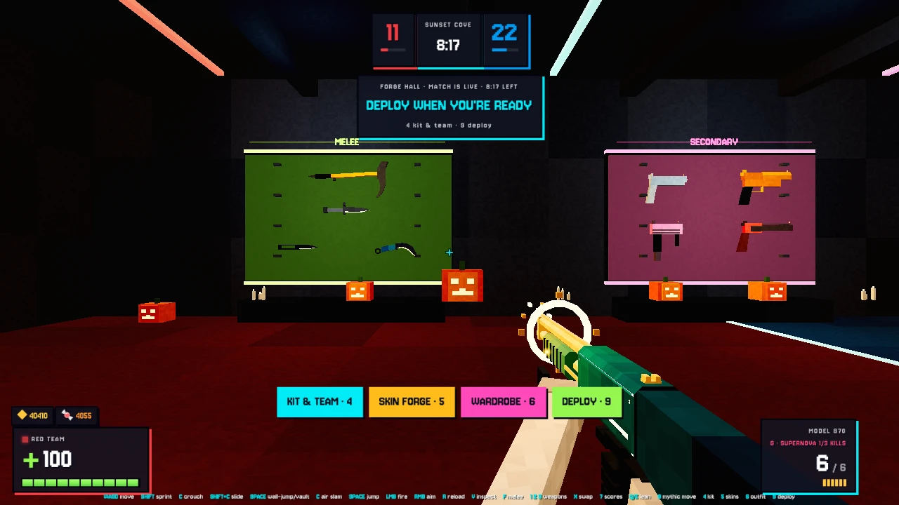 Pixel Strike: a moment in the game (1 of 8)