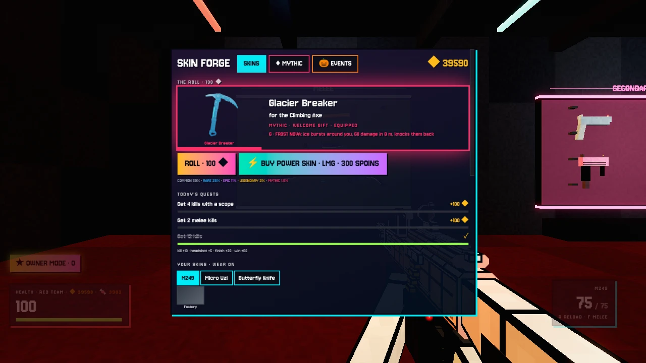 Pixel Strike: a moment in the game (8 of 8)