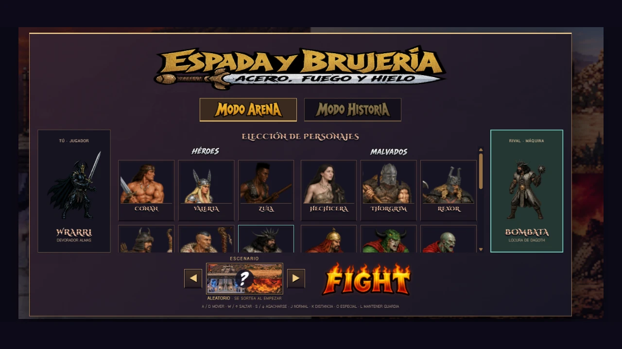 Espada y Brujería: a moment in the game (1 of 1)