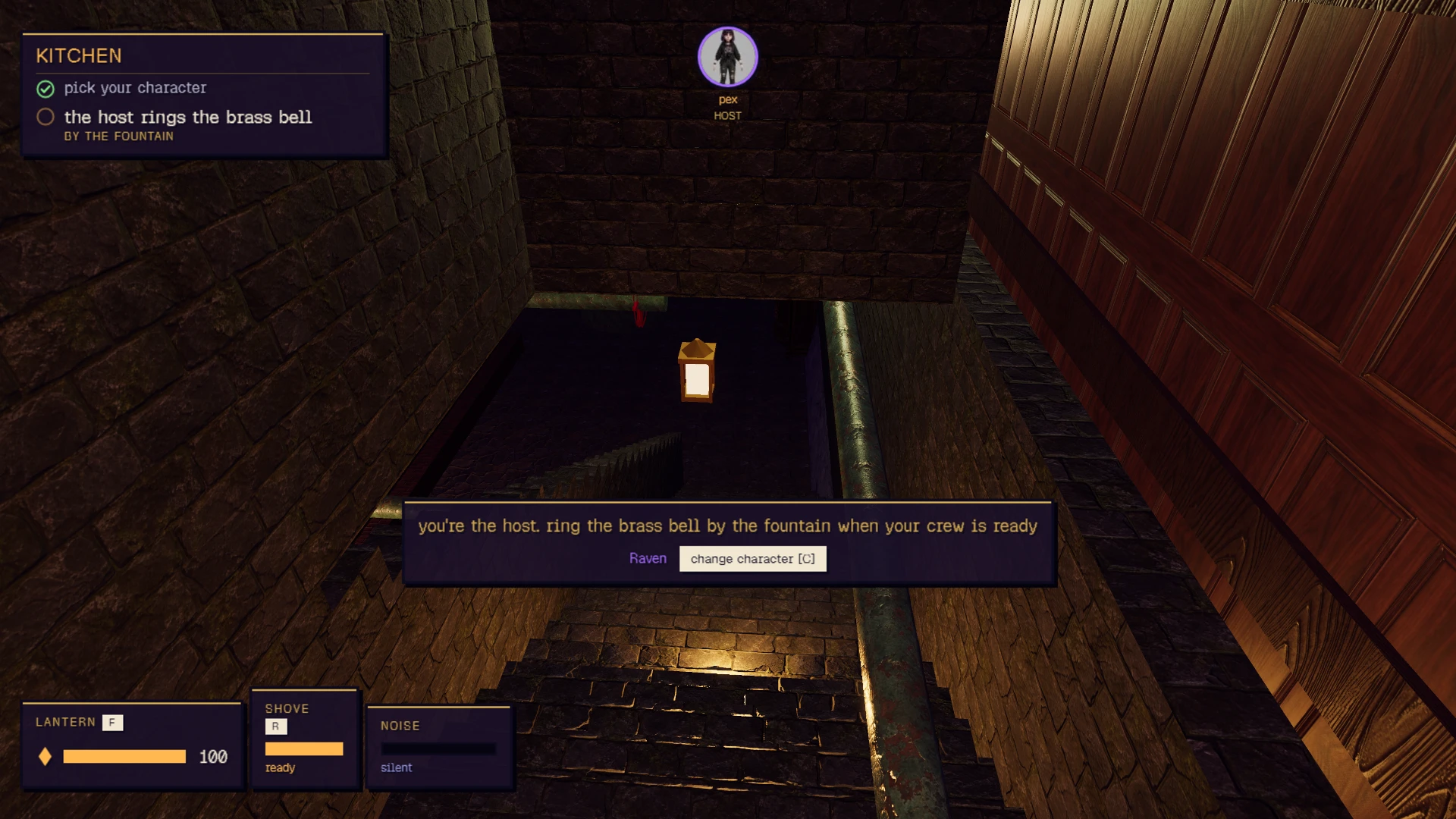 Hollowmere Manor: a moment in the game (1 of 1)