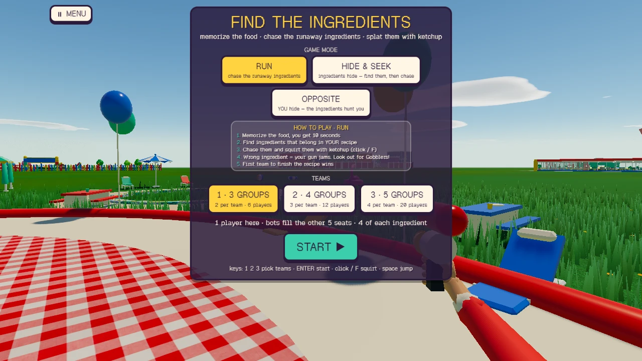 Find the Ingredients: a moment in the game (7 of 10)