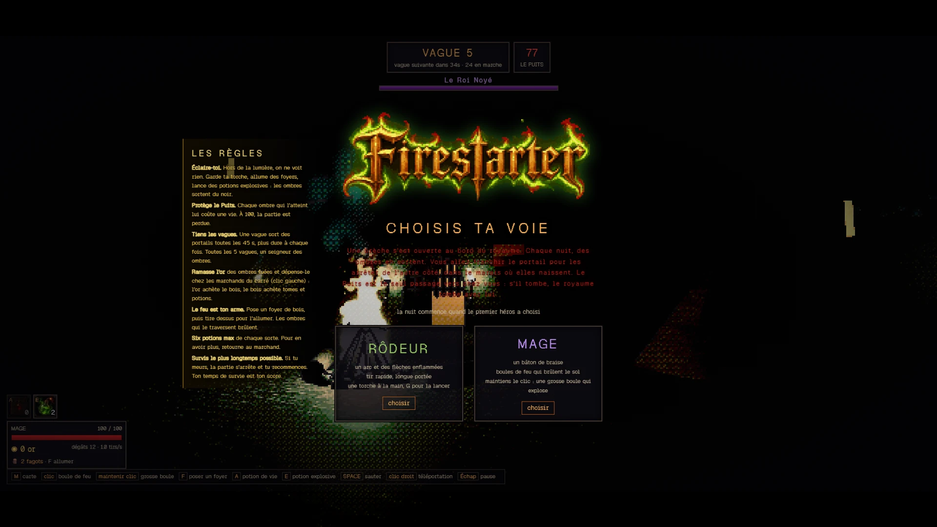 Firestarter: a moment in the game (2 of 2)