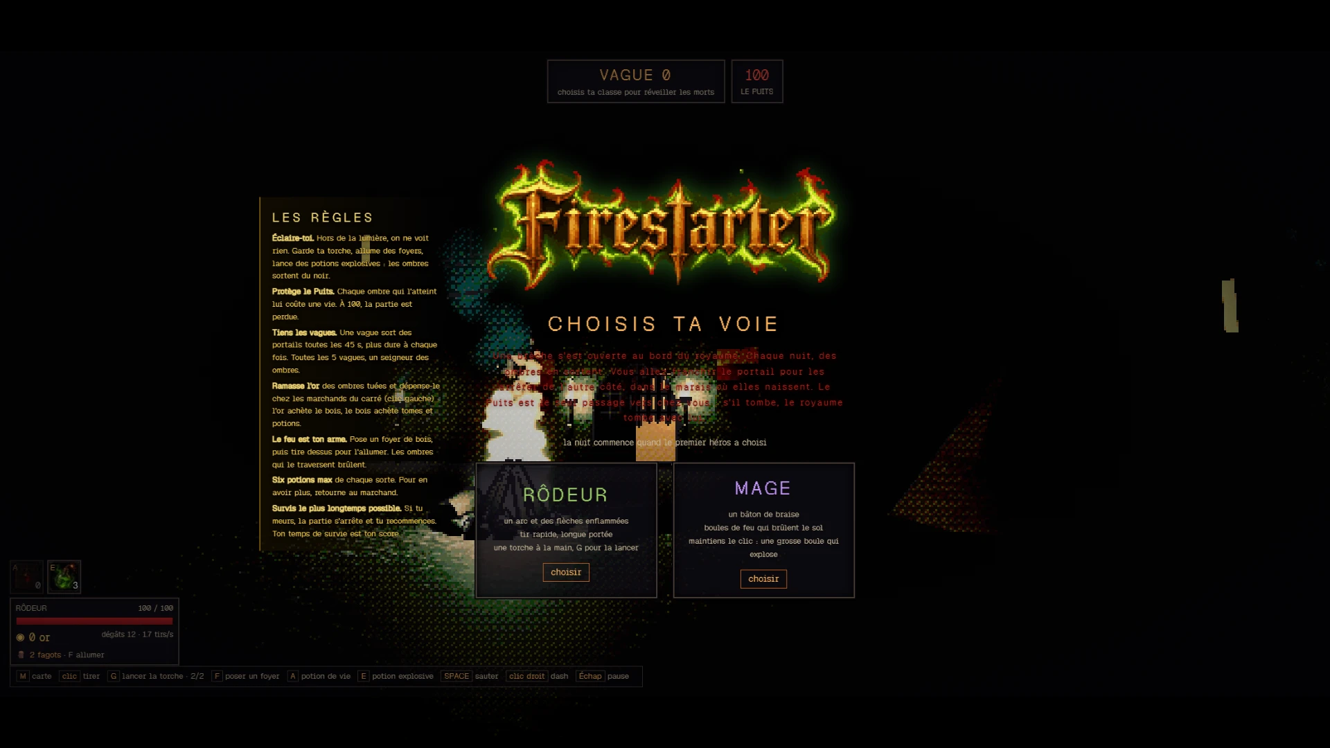Firestarter: a moment in the game (2 of 6)