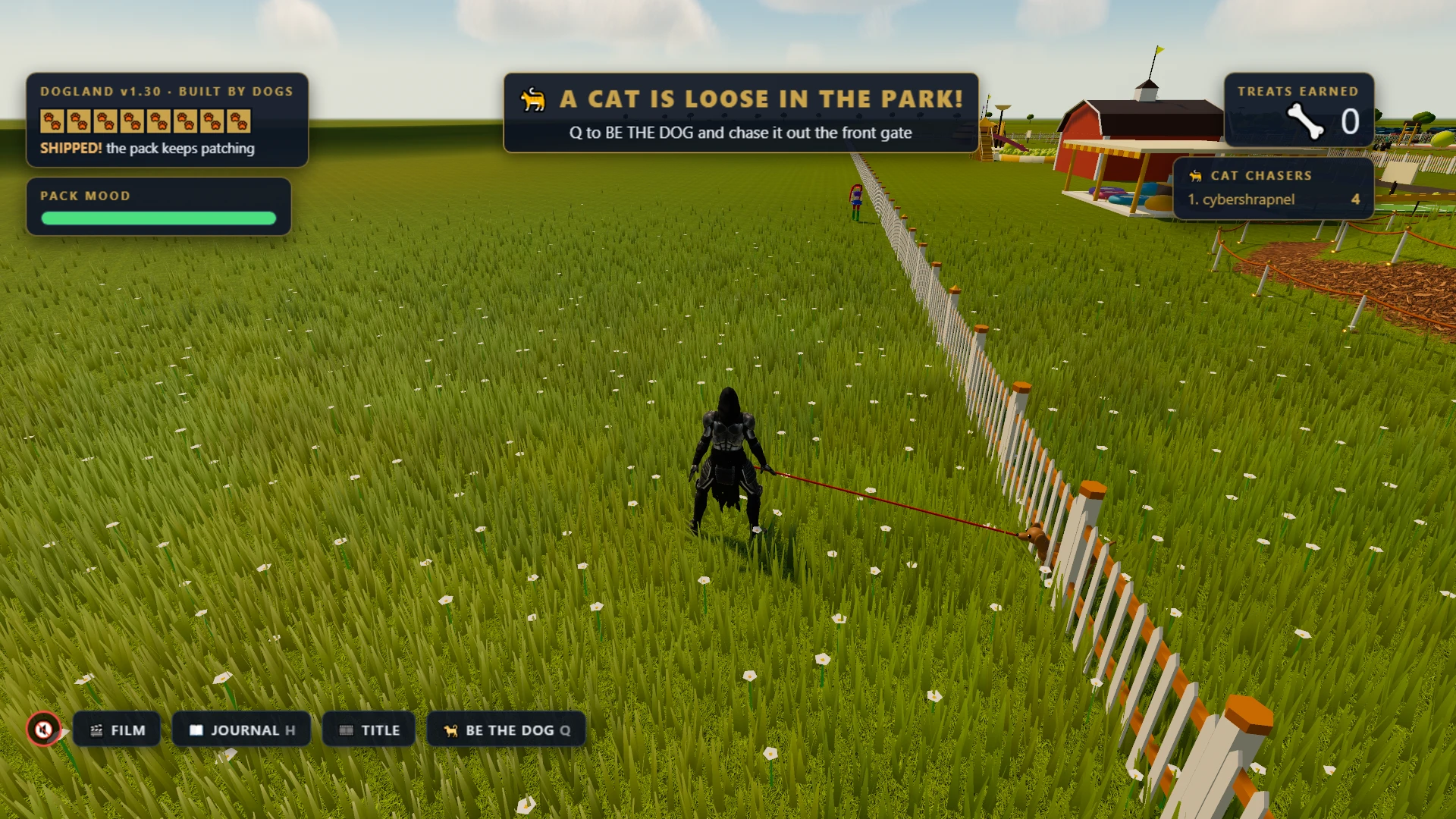 DOGLAND: Built By Dogs: a moment in the game (2 of 6)