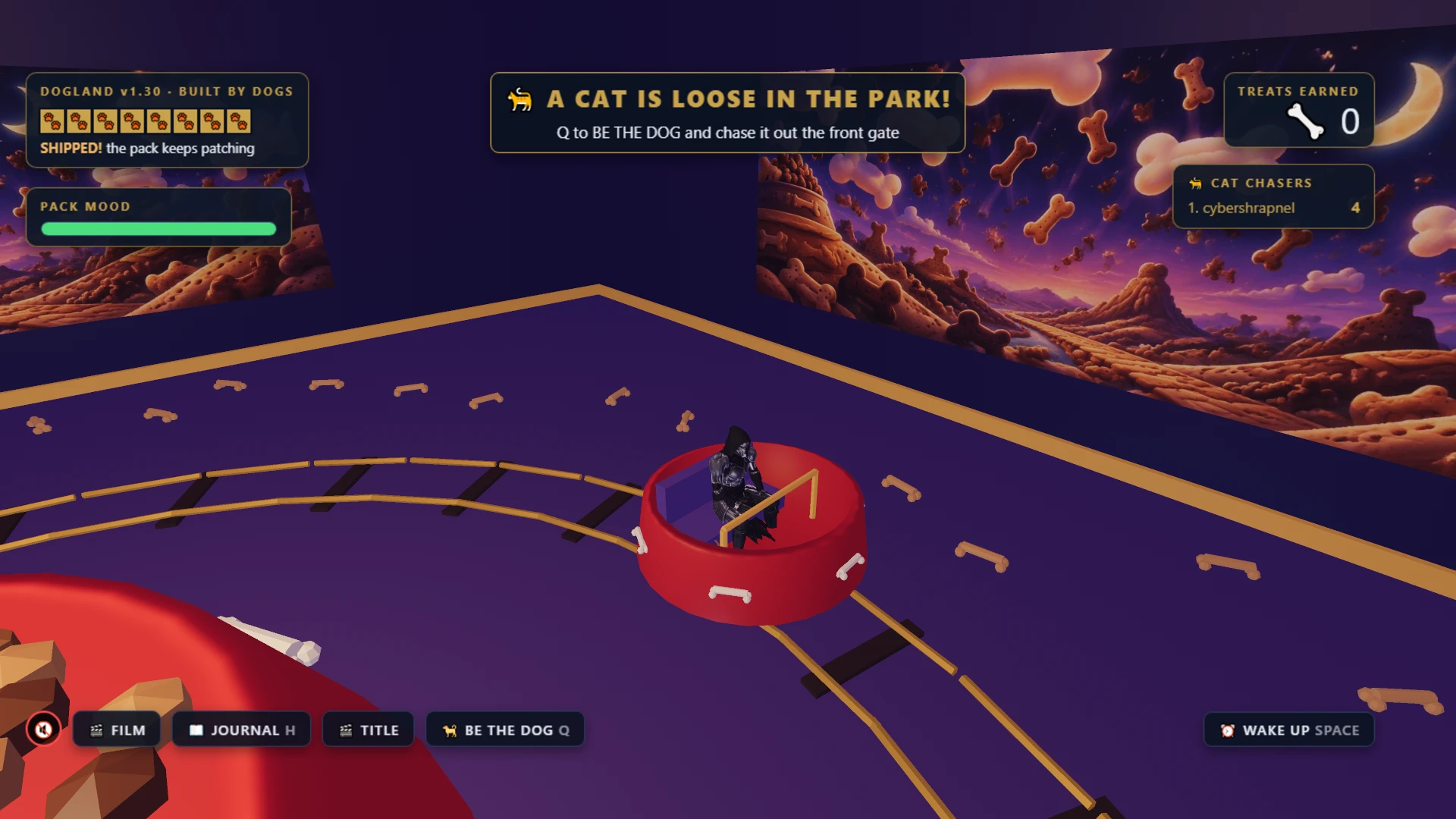 DOGLAND: Built By Dogs: a moment in the game (3 of 6)