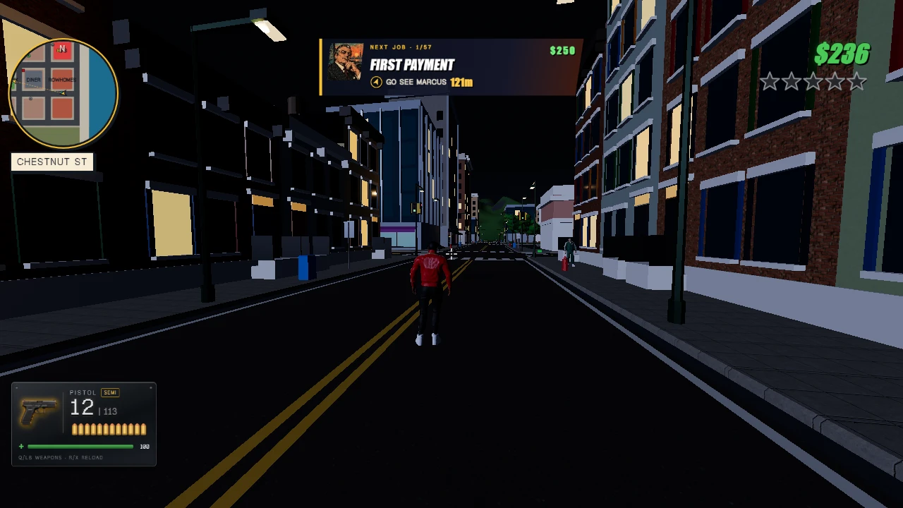 GRAND CITY AUTO: a moment in the game (1 of 1)