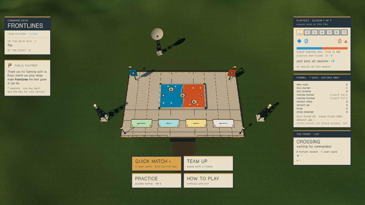 FRONTLINES: Warfront Alpha: a moment in the game (2 of 2)