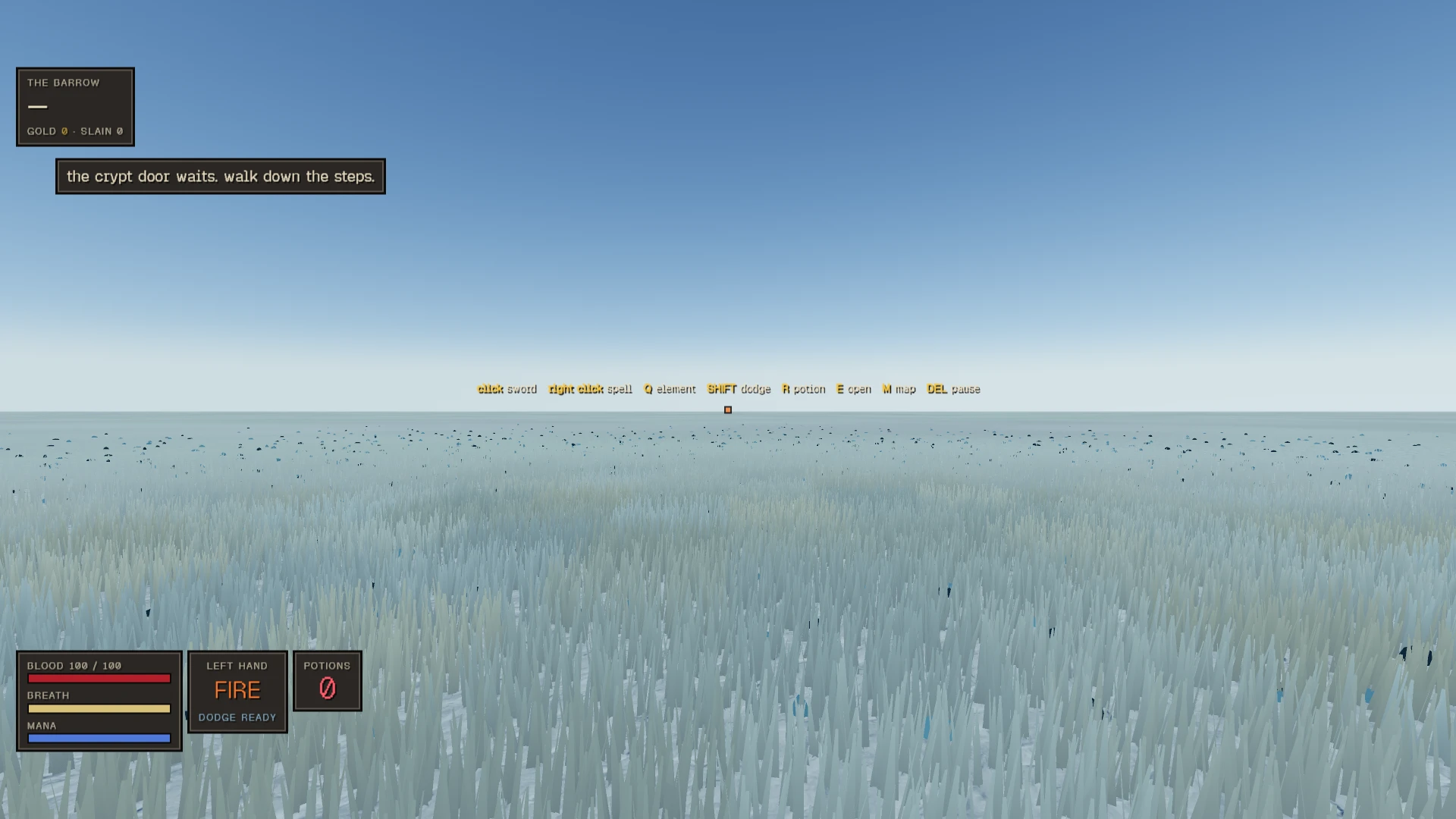 The Forgotten Below Beta: a moment in the game (1 of 1)