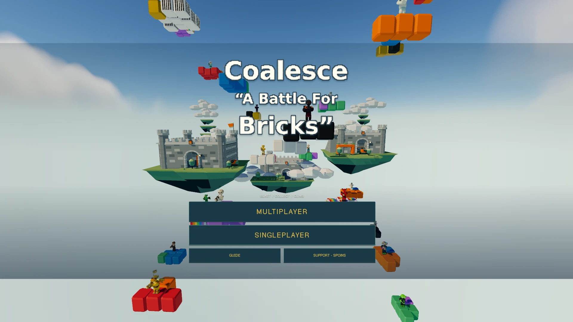 Coalesce "A Battle For Bricks": a moment in the game (1 of 2)