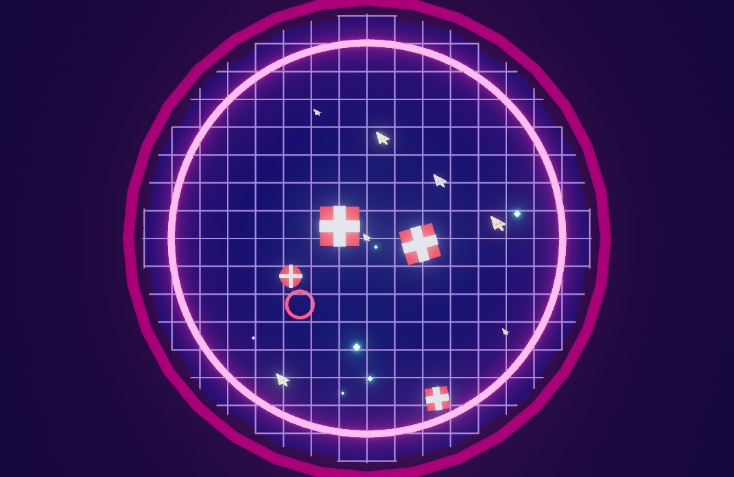 Gifts and Cursors: a moment in the game (1 of 8)