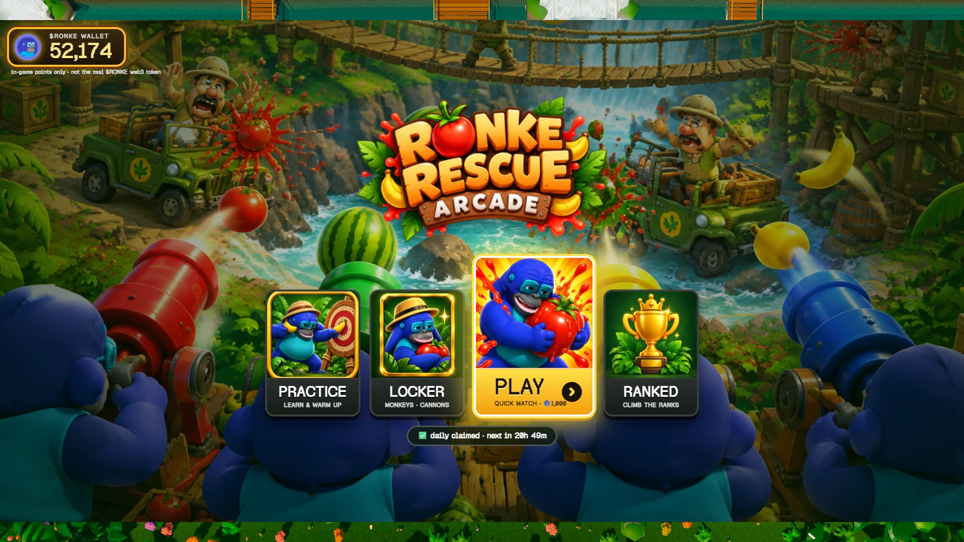 Ronke Rescue Arcade: a moment in the game (4 of 6)