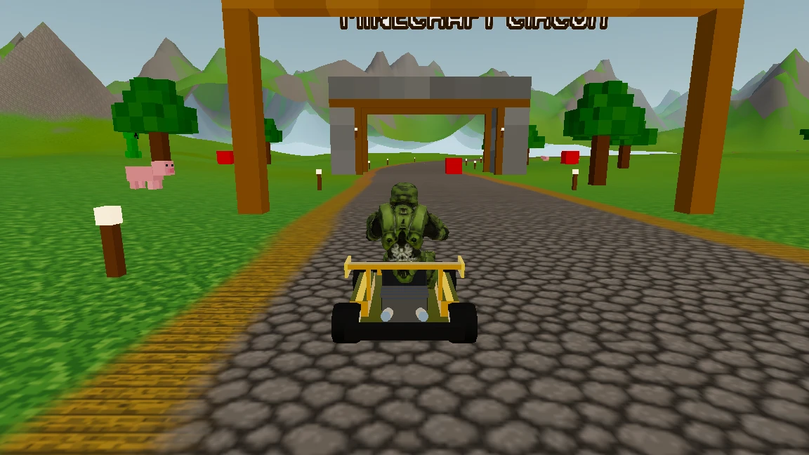Morio Kart 9: a moment in the game (2 of 2)