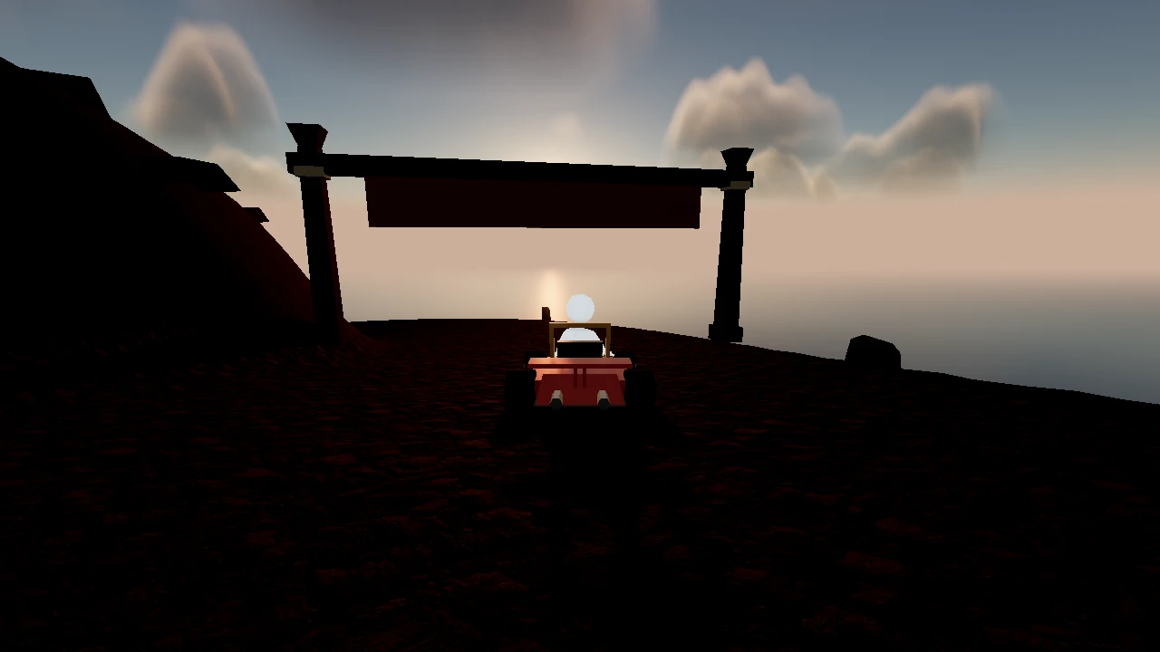 Lava Run: a moment in the game (2 of 2)