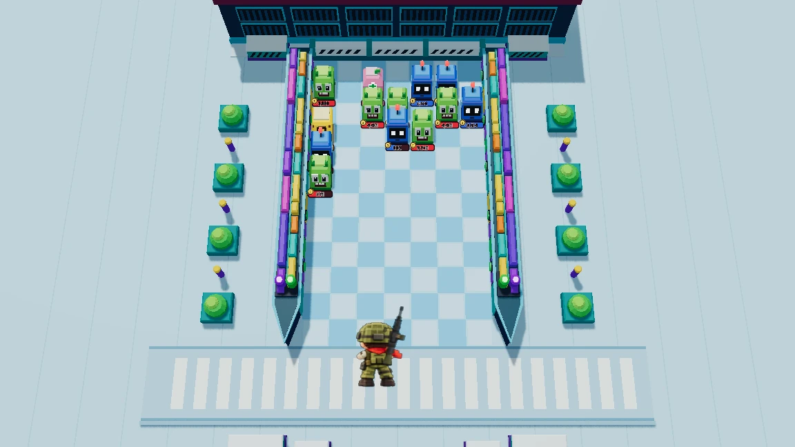 弹射小英雄 Bounce Hero: a moment in the game (1 of 3)