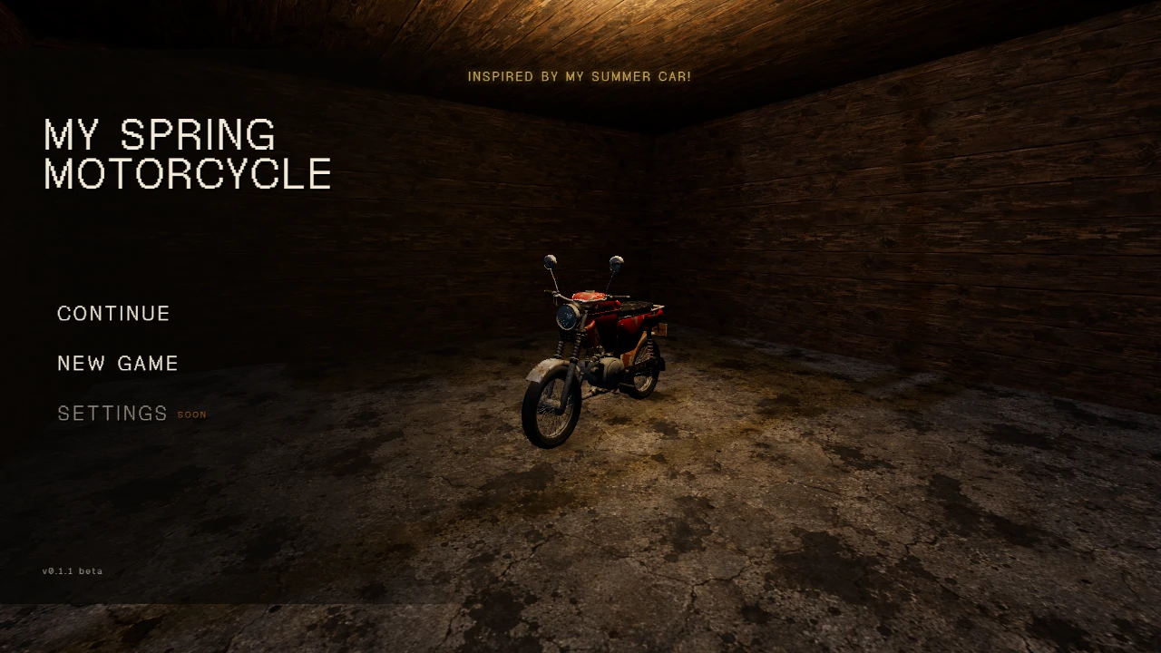My Spring Motorcycle (beta): a moment in the game (4 of 4)