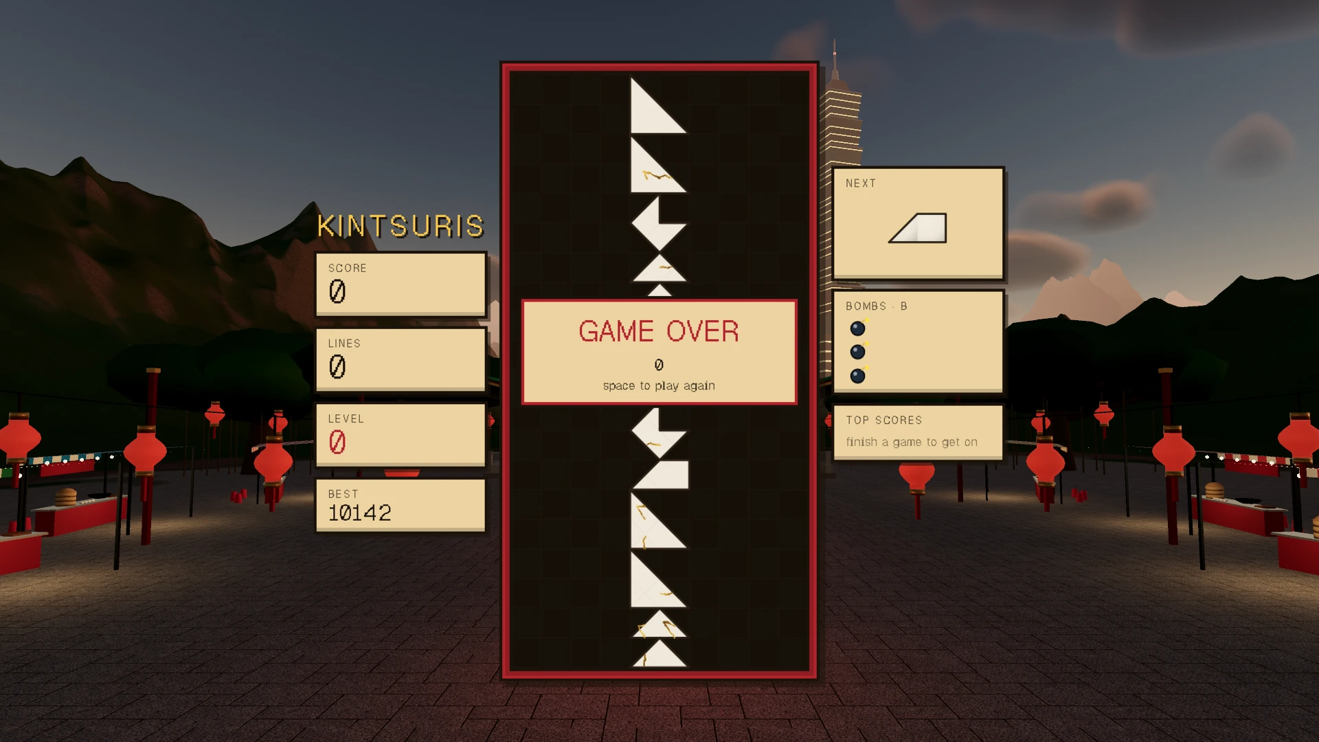 Kintsuris: a moment in the game (2 of 2)