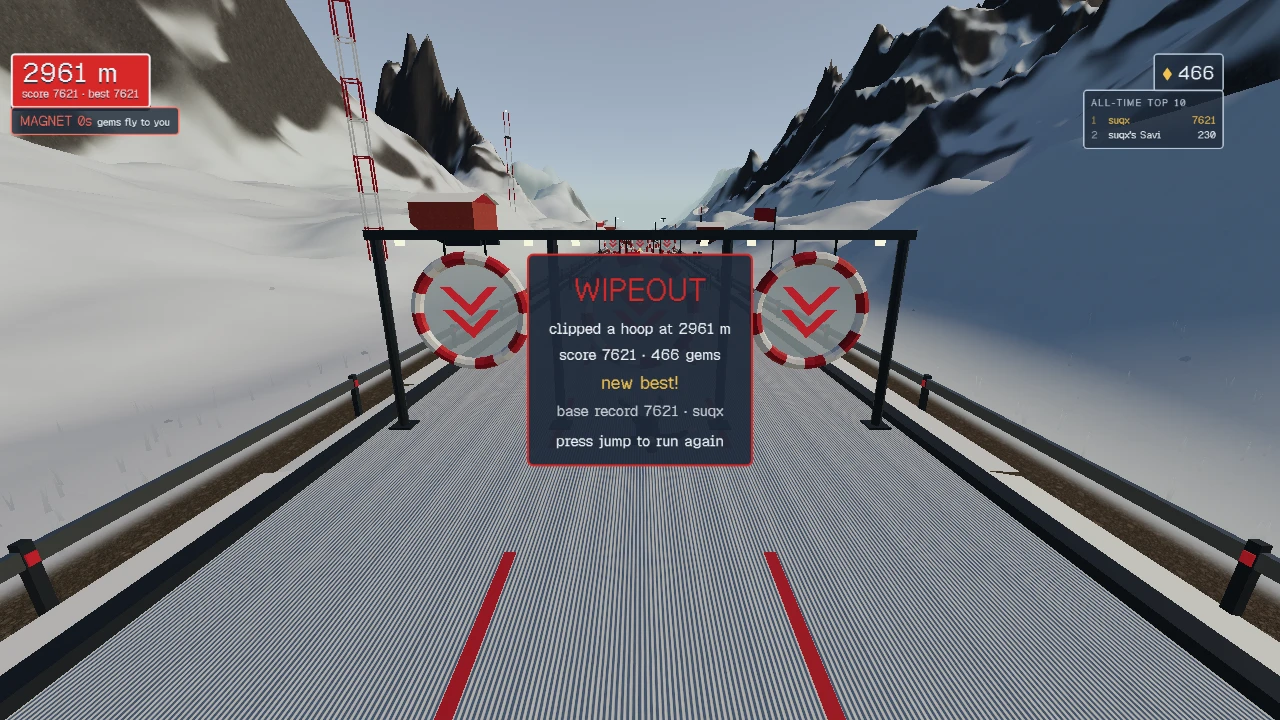 Arctic Run!: a moment in the game (1 of 1)