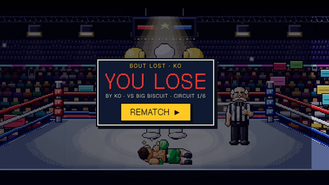 G Funky's Super Knock Out: a moment in the game (2 of 3)