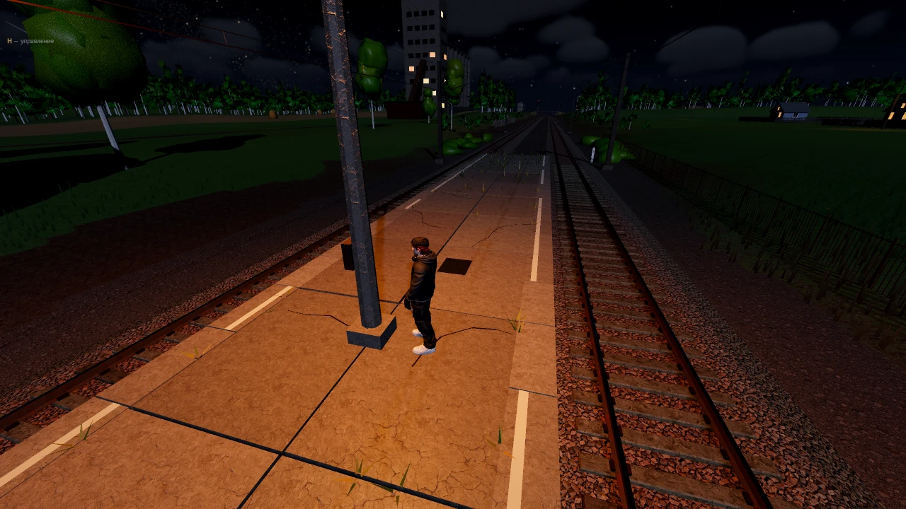 Train Surfer: a moment in the game (3 of 4)